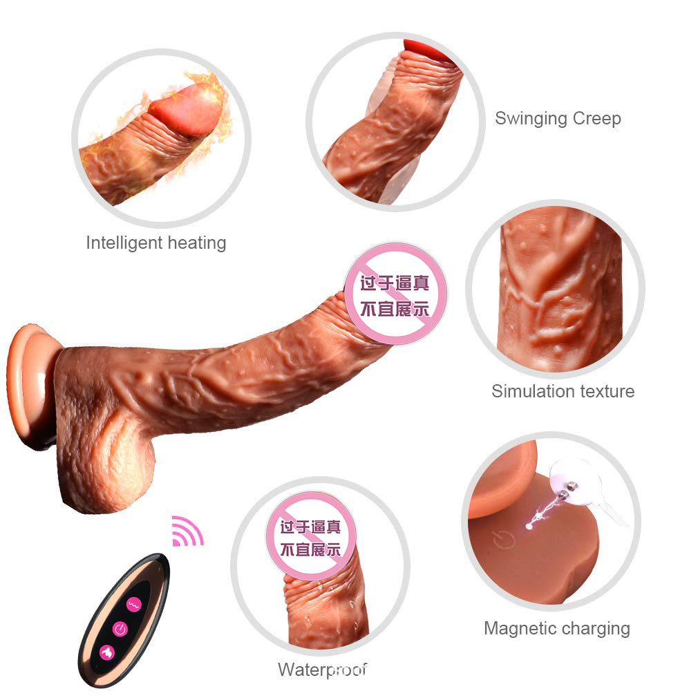 remote control thrusting dildo