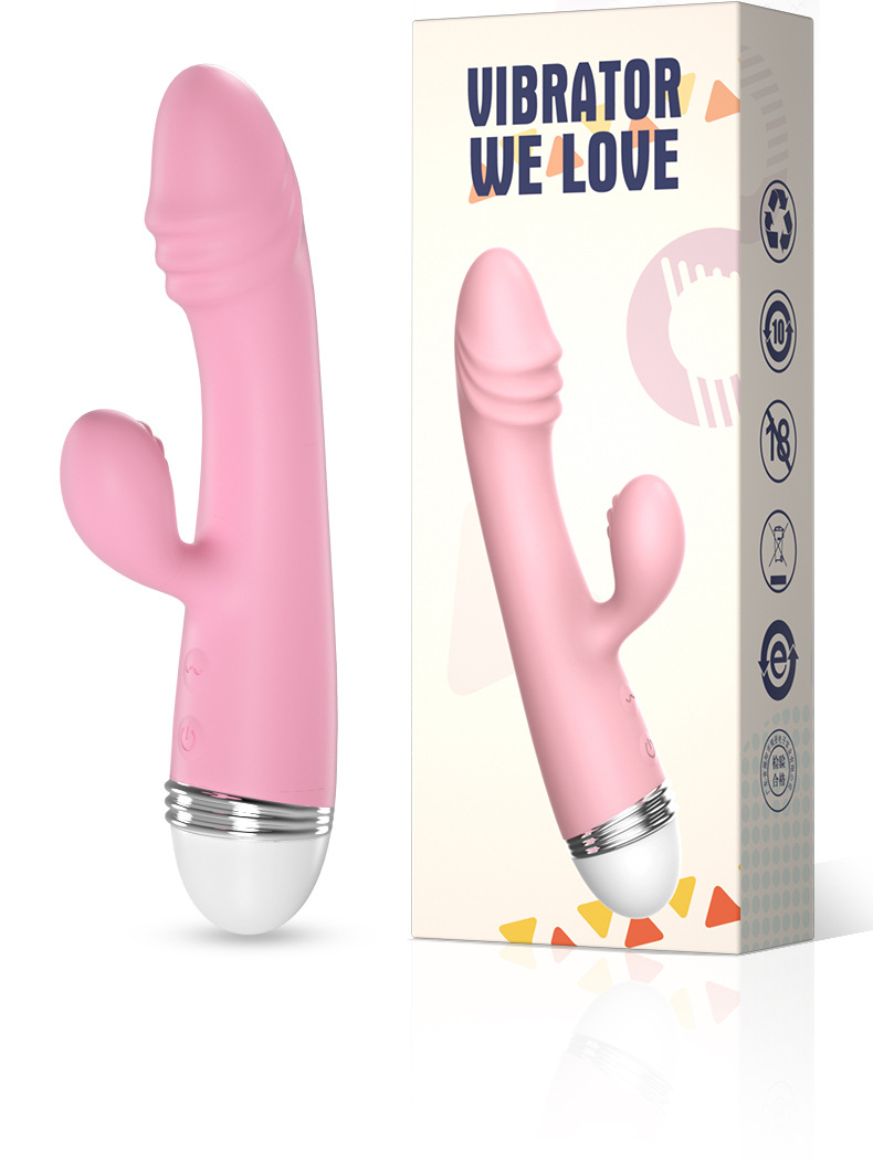 double vibe clitoris massage gspot vibrator plug