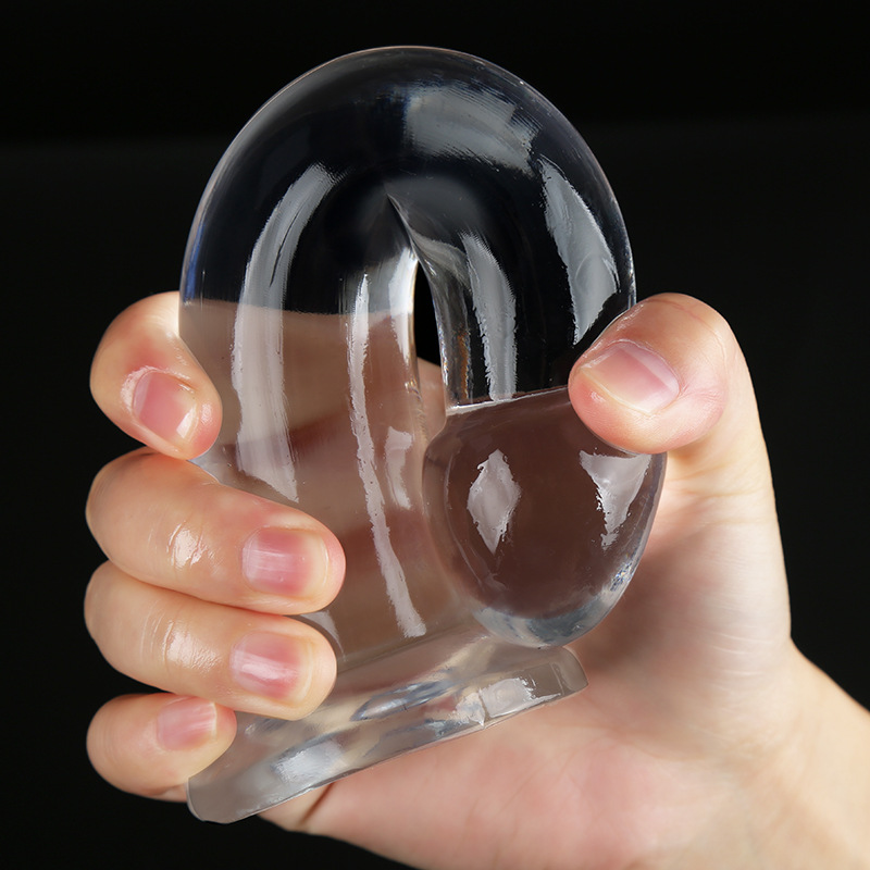 crystal silicone dildo 7inches
