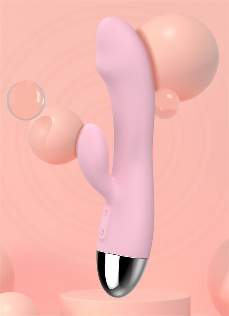 pink dual g spot clitoris vibrator
