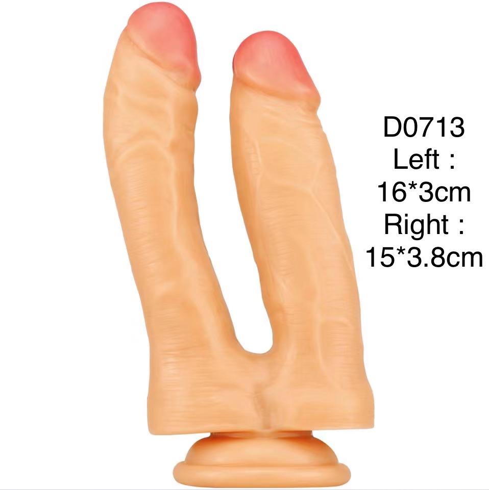 d0713 double dildo normal size penis