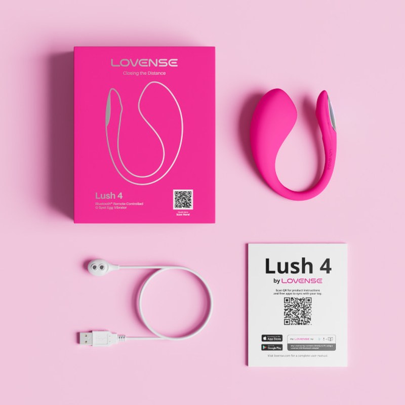 Lovense Lush 4 - what's in the box